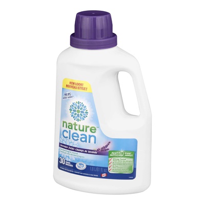 Nature's Clean - 99.9% Natural Lavender Fields Liquid Laundry Soap