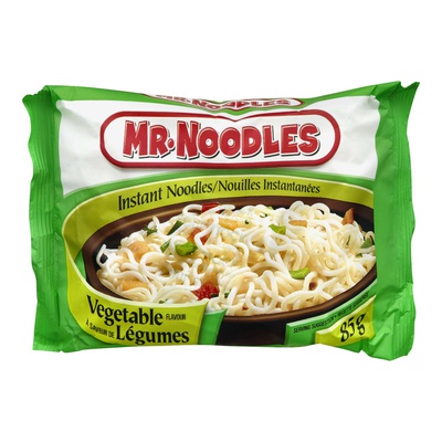 Mr. Noodles - Vegetable Flavour Instant Noodles Package