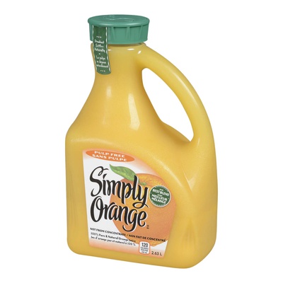 Simply Orange - Orange Juice - Pulp Free