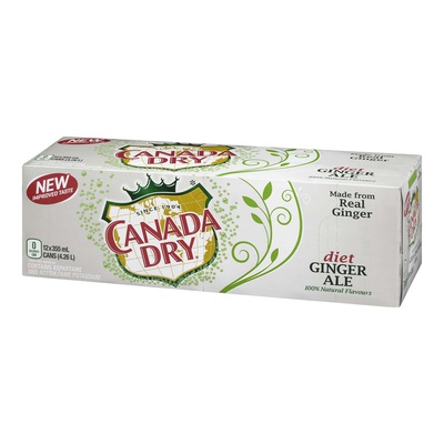 Canada Dry  Diet Ginger Ale - 12 Pack - Cans