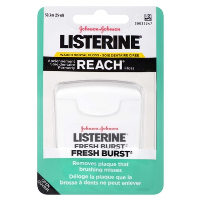 Listerine - Waxed Dental Floss in Listerine Fresh Burst