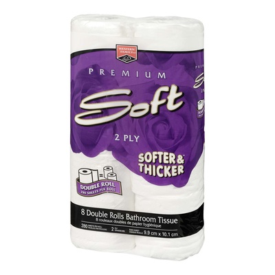 WF DOUBLE ROLL BATH TISSUE