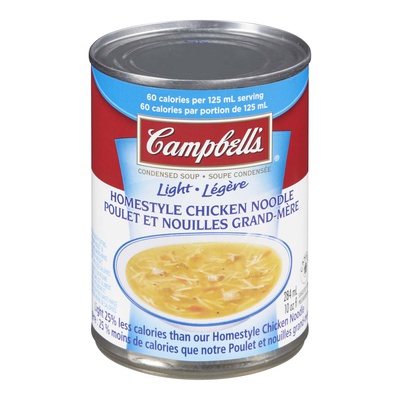 Campbell's - Less Calorie Light Homestyle Chicken Noodle Soup