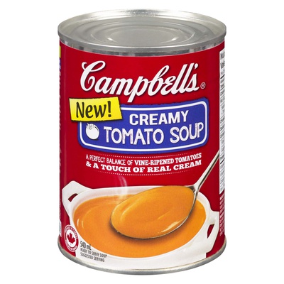 CAMPBELLS RTE CREAMY TOMATO