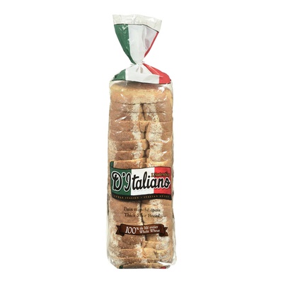 D'ITALIANO 100% Whole Wheat Bread