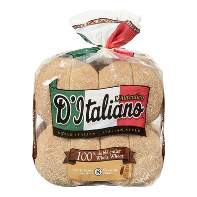 D'ITALIANO - W / W CRUSTINI BUNS