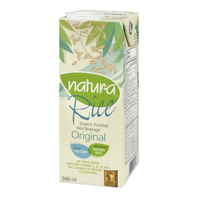 Natura - Organic Fortified Whole Brown Rice Beverage