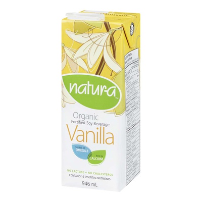 Natura - Organic Vanilla Enriched Soy Beverage