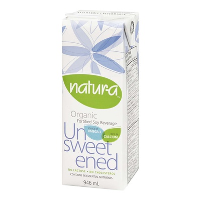 Natura - Organic Unsweetened Soy Beverage