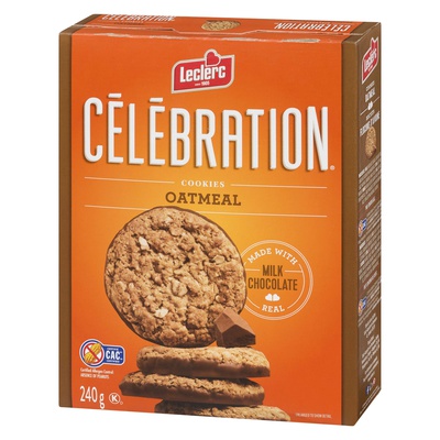 Celebration - Oatmeal Cookies with Milk Chocolate