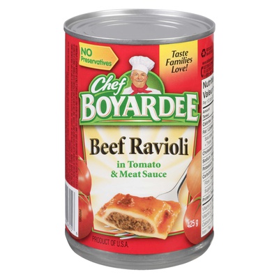 Chef Boyardee - Beef Ravioli in Tomato Sauce