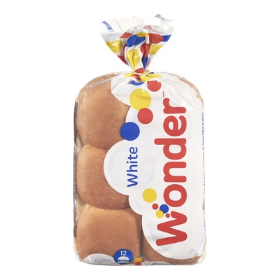 WONDER HAMBURGER BUNS