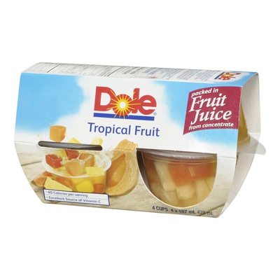 DOLE FRUIT BOWLS - TROP FRUIT