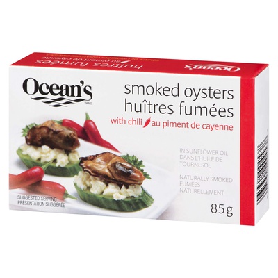 OCEAN'S Smoked OYSTERS W / CHILI