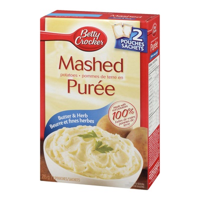 Betty Crocker - Butter and Herb Mashed Potatoes 2 Pouches