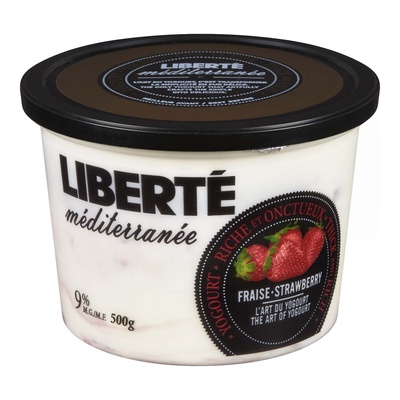 Liberte Mediterranee - Strawberry Yogurt - 9%