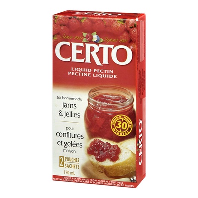 Certo - Liquid Pectin for Homemade Jam's and Jellies