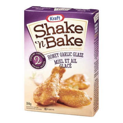 Kraft - Shake -n' Bake Honey Garlic Glaze Pouches