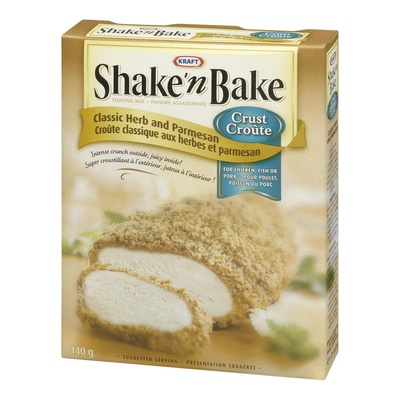 SHAKE 'N BAKE HERB AND PARMESAN