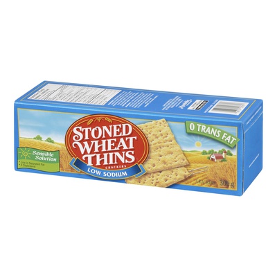 Stoned Wheat Thins - Low Sodium Crackers