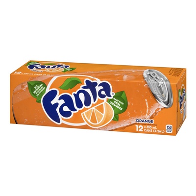 Fanta - Orange - 12 Pack