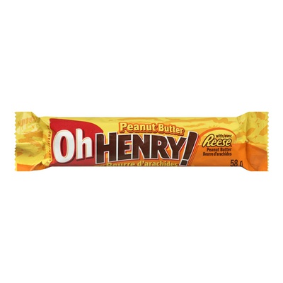 Oh Henry - Chocolate Peanut Bar with Reese Peanut Butter