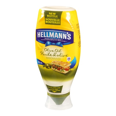 Hellmann's - Olive Oil Mayonnaise Squeeze Bottle