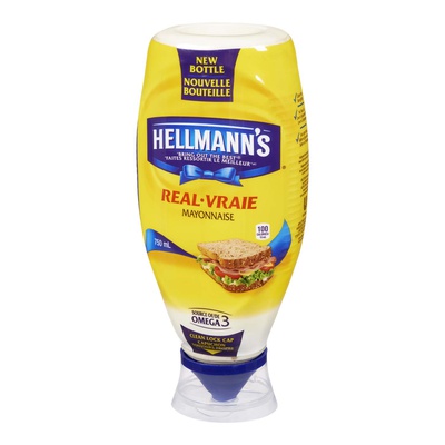 Hellmann's - Real Mayonnaise - Squeeze Bottle