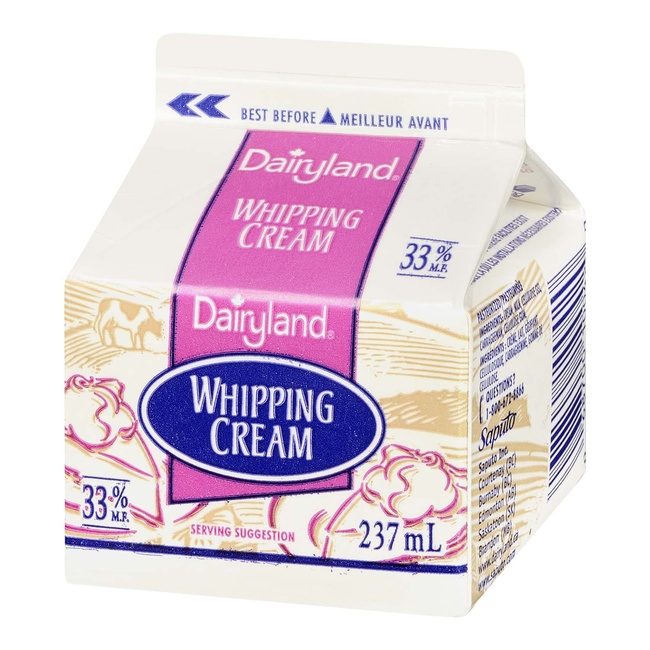 DAIRYLAND WHIPPING CREAM 33 Stong's Market
