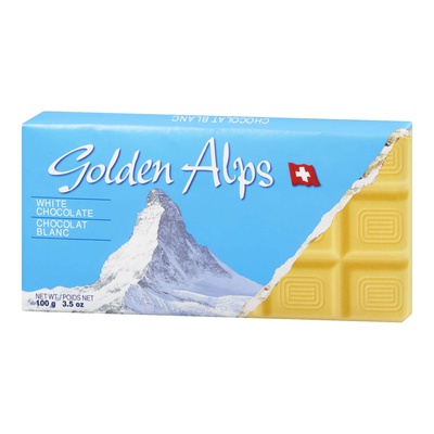 GOLDEN ALPS WHITE CHOC