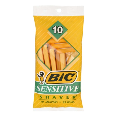 BIC DISPOSABLE RAZORS SENSITIVE