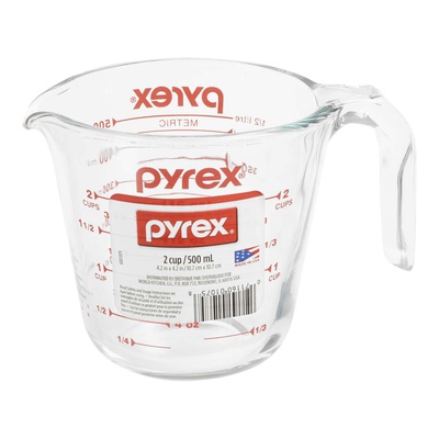 Pyrex - Glass Measuring Cup, 2 Cup