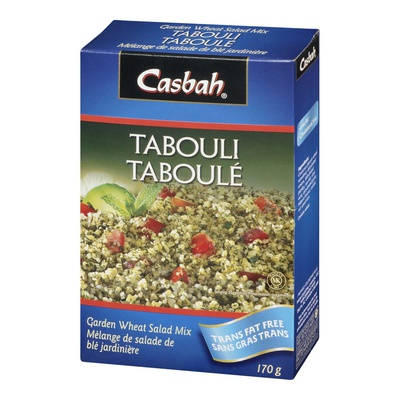 Casbah - Tabouli, Garden Wheat Salad Mix