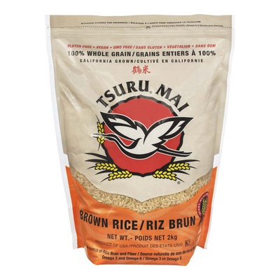 Tsuru Mai - Whole Grain California Grown Brown Rice