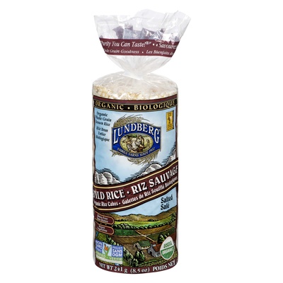 Lundberg - Organic Gluten Free Salted Brown Rice Cakes