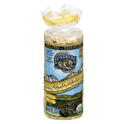 LUNDBERG RICE CAKES - CRAMEL CORN