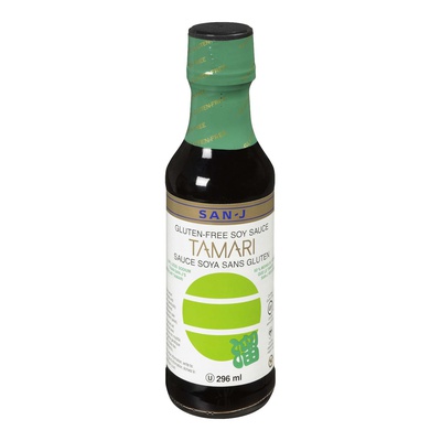 San - J - Gluten Free Less Sodium Lite Soy Tamari Sauce