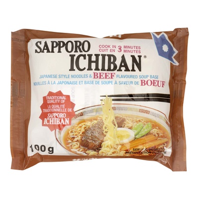Sapporo Ichiban - Beef Flavour Japanese Style Noodles