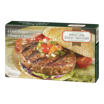 Spring Lamb - Lamb Burgers (frozen)