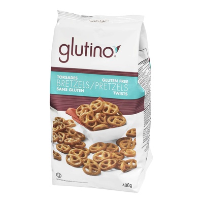 GLUTINO Gluten Free PRETZEL TWISTS