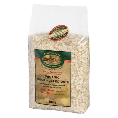 Willow Creek -  Organic Thick Rolled Oats