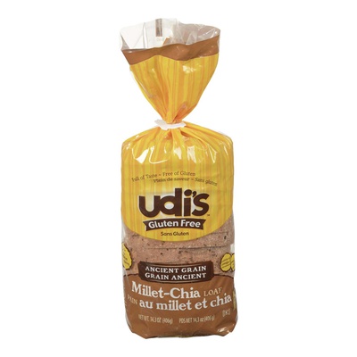 Udi's Gluten Free Ancient Grain Millet-Chia Loaf