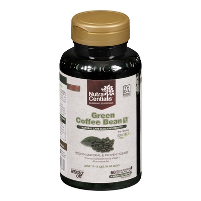 NutraCentials - Green Coffee Bean Weightloss Capsules