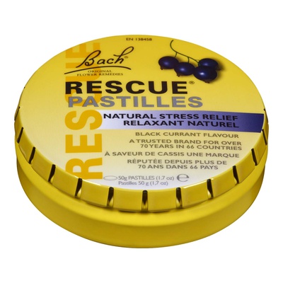 Bach - Rescue Pastilles Black Currant Flavour