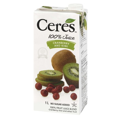 Ceres - Cranberry & Kiwi Juice