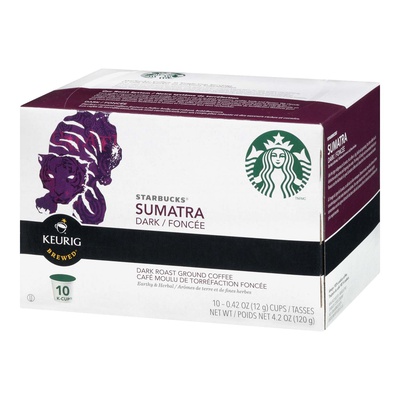 Starbucks - Keurig Cups Sumatra Dark Roast Coffee