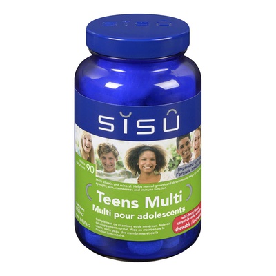 Sisu Teens Multi Chewable Cherry flavour