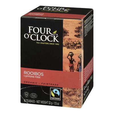 Four O'Clock - Organic Caffeine Free Tea - Roobios