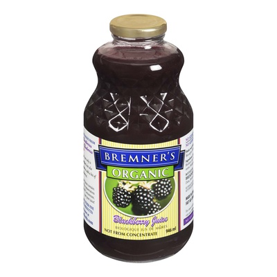 Bremner's - Organic Blackberry Juice