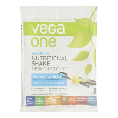 Vega One - Vegan Nutritional Shake Vanilla Trial 1 Serving